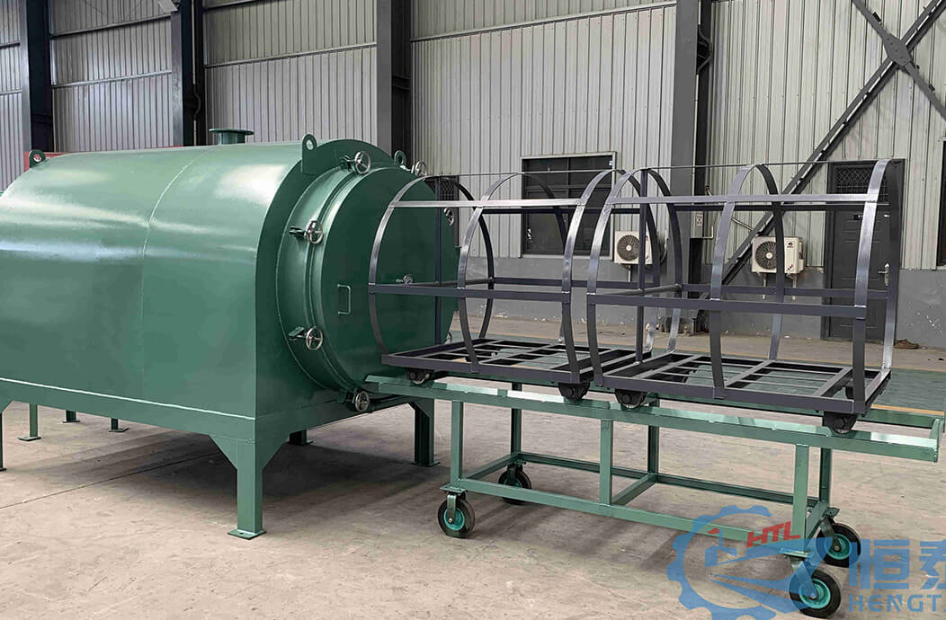 Horizontal carbonization furnace