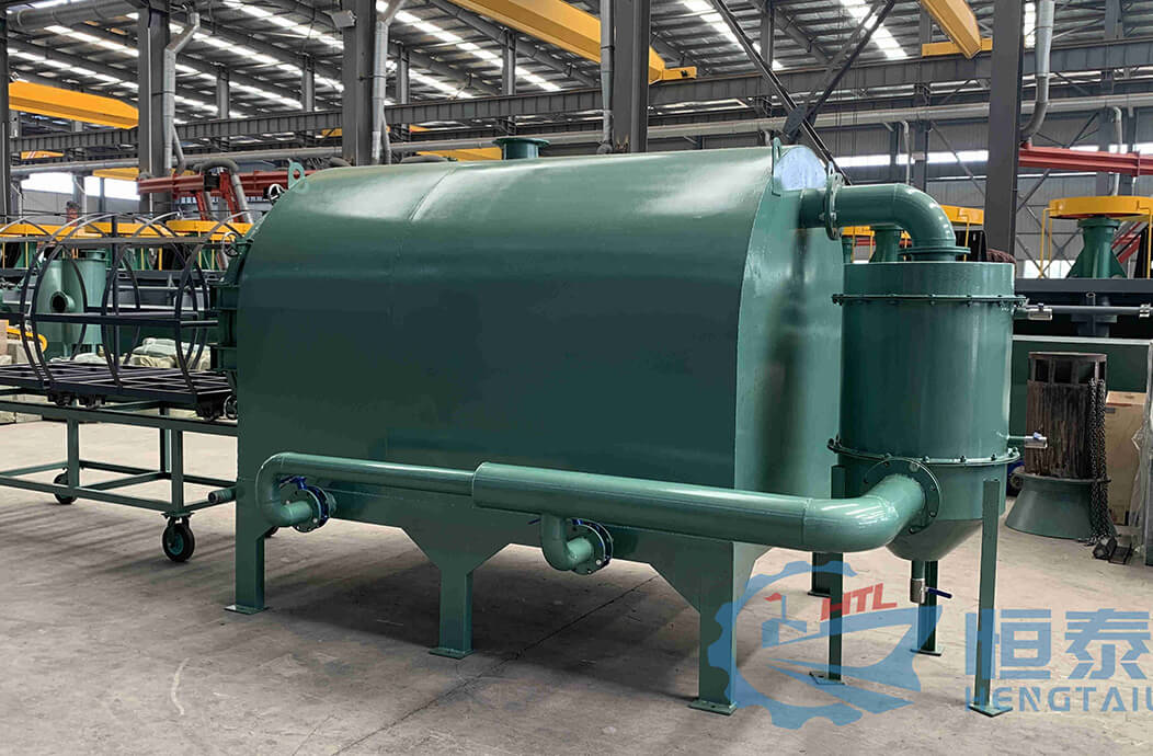 Horizontal carbonization furnace