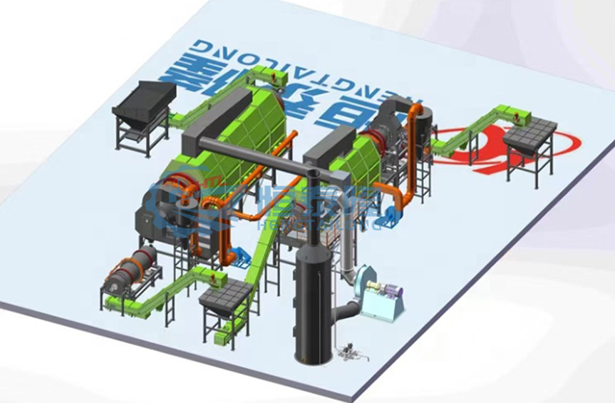 Hazelnut shell activated carbon production equipment