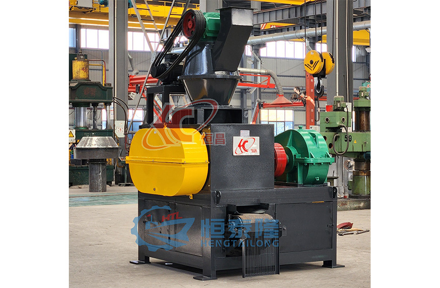 High pressure charcoal briquette making machine