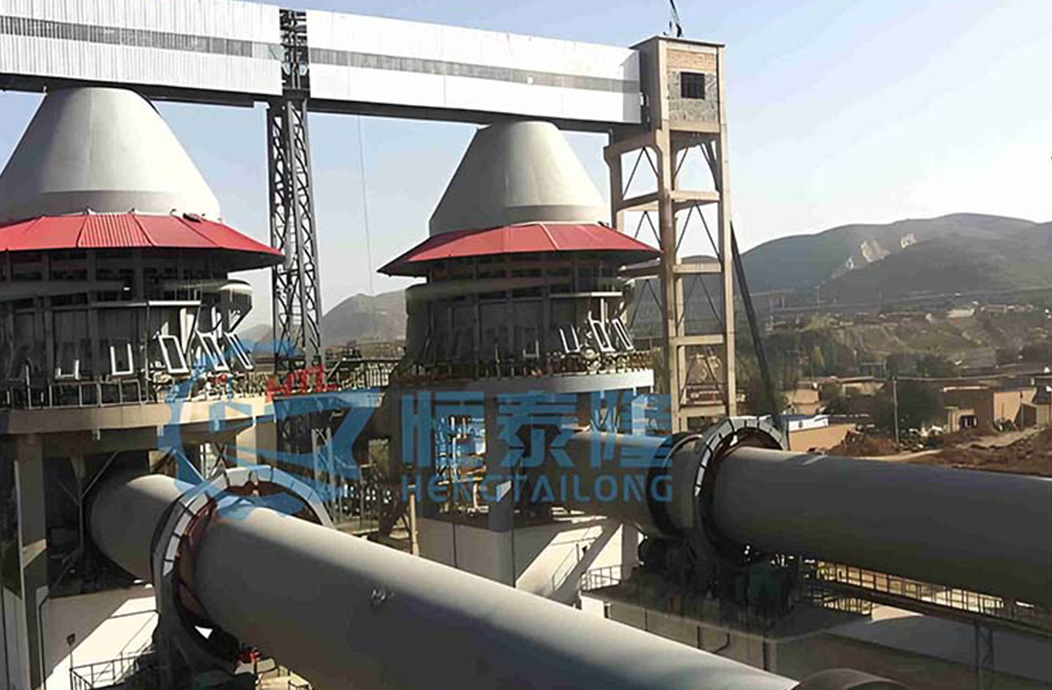 Lime calcination rotary kiln