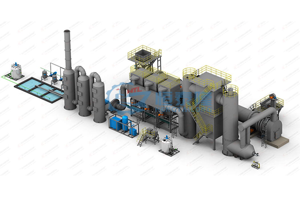 Peanut shell activated carbon production equipment