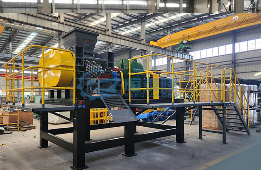 Slag briquette machine