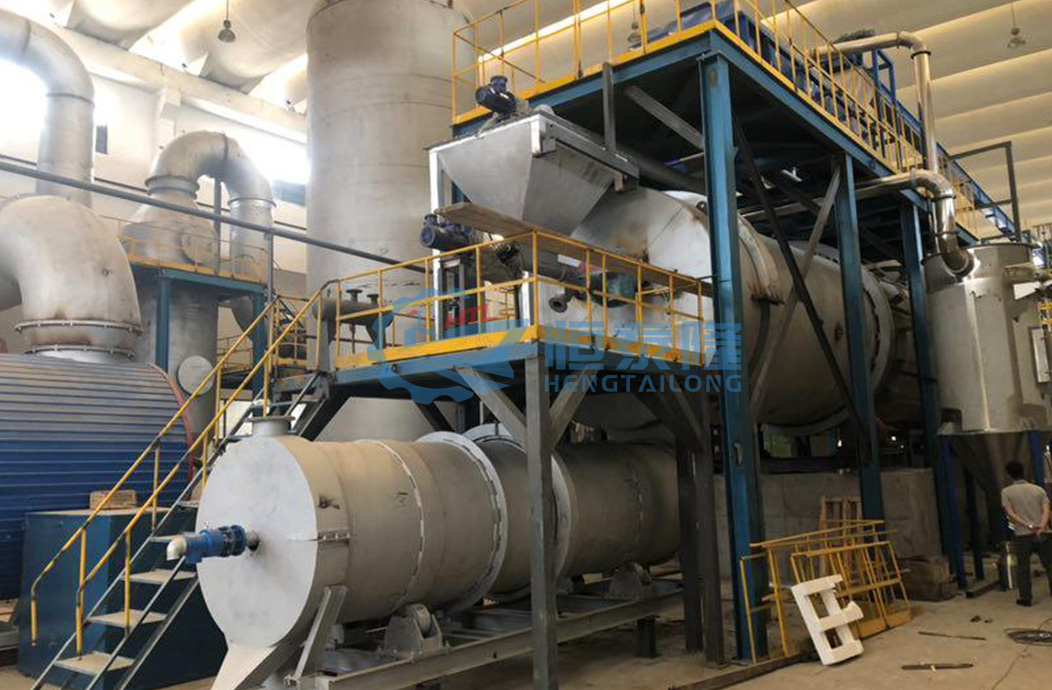 Wood activated carbon production equipment