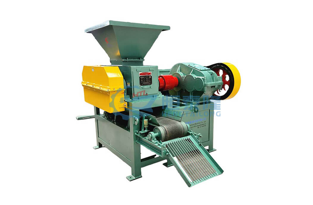 Charcoal briquette machine